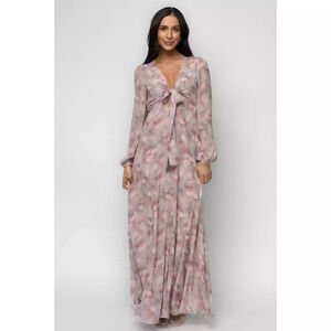 Baltic Born Ensley Maxi Dress | Dusty Rose Floral Size XLXL